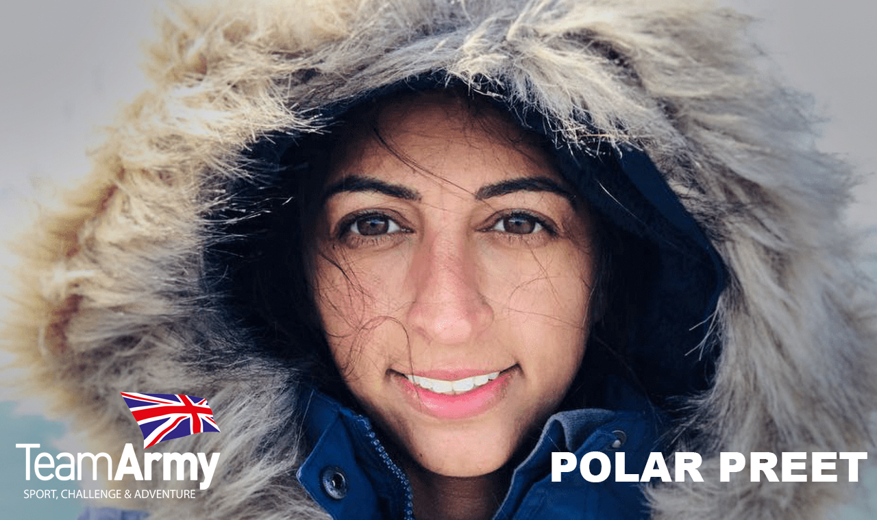 Supporting Polar Preet on her epic challenge!