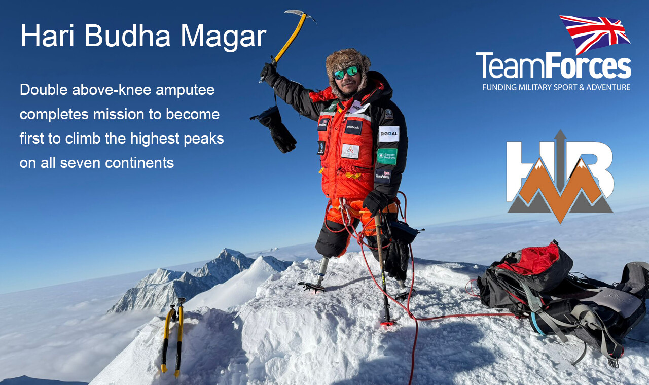 Hari Budha Magar successfully completes his 7-summit challenge