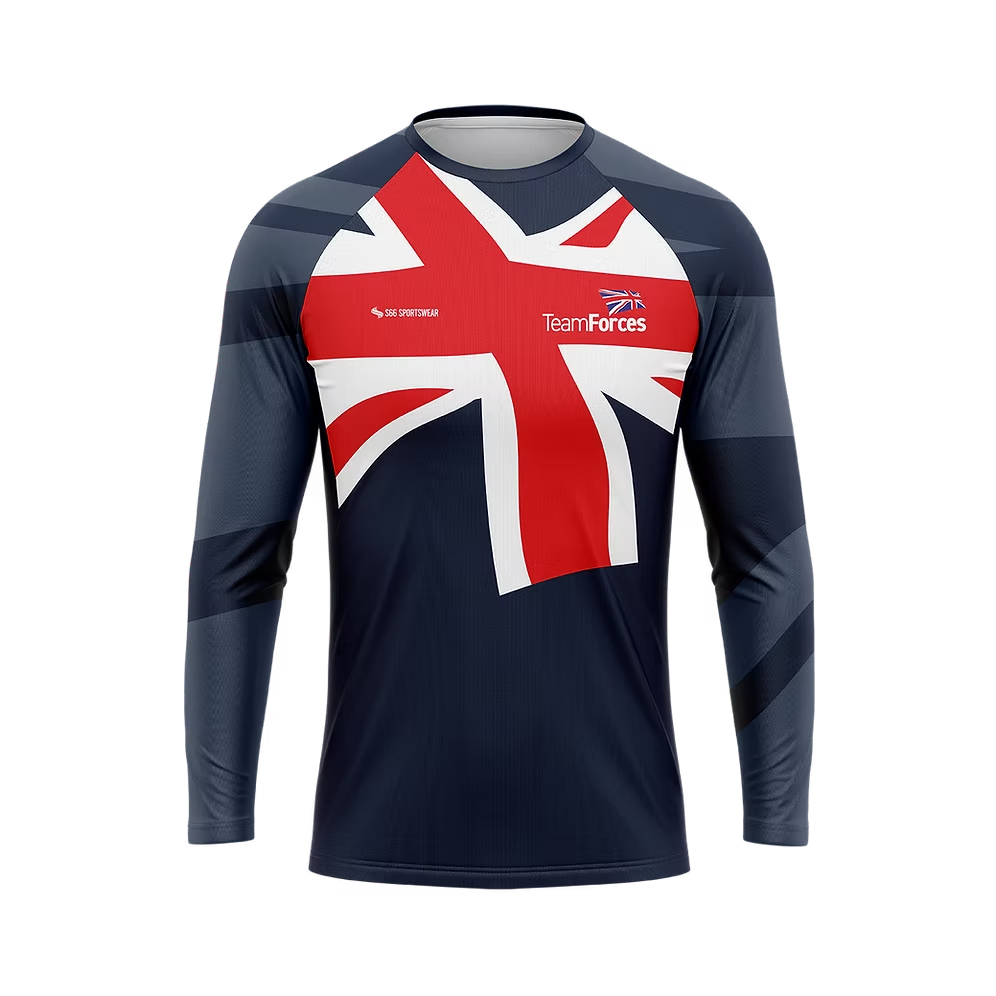 Long sleeved T front